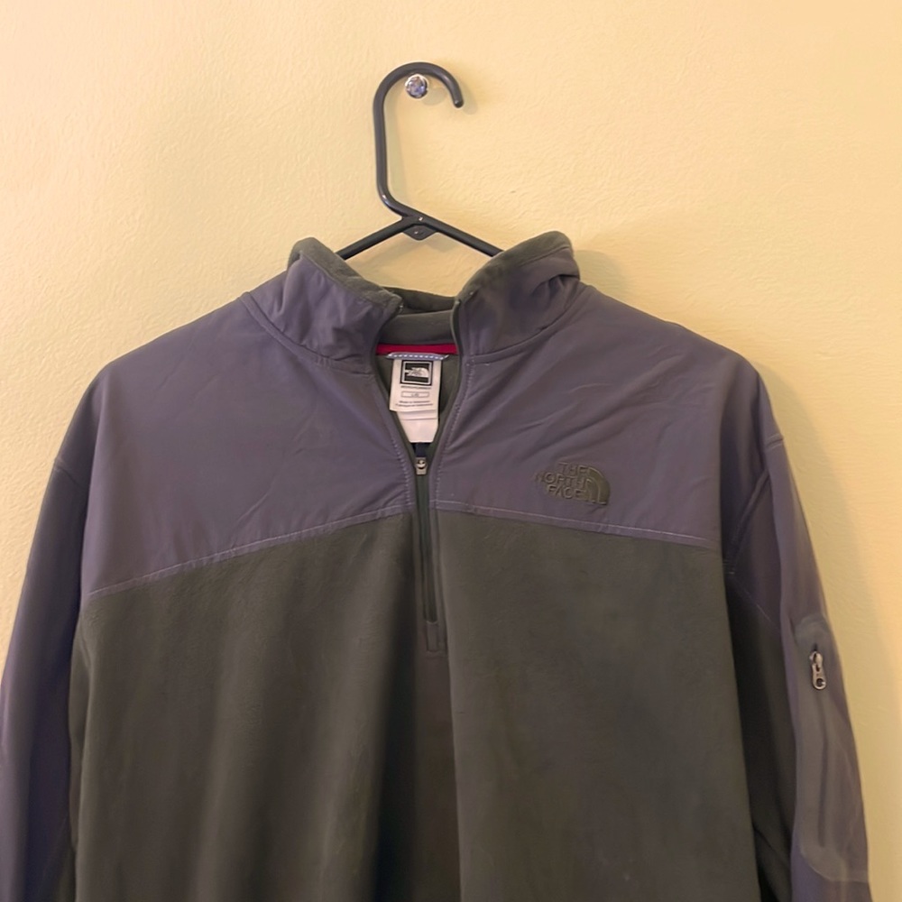 North Face quarter zip fleece
